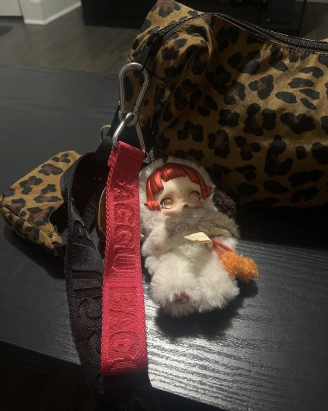 美國|BAGGU Logo Keychain 織帶鑰匙圈 扣環吊飾 共三色