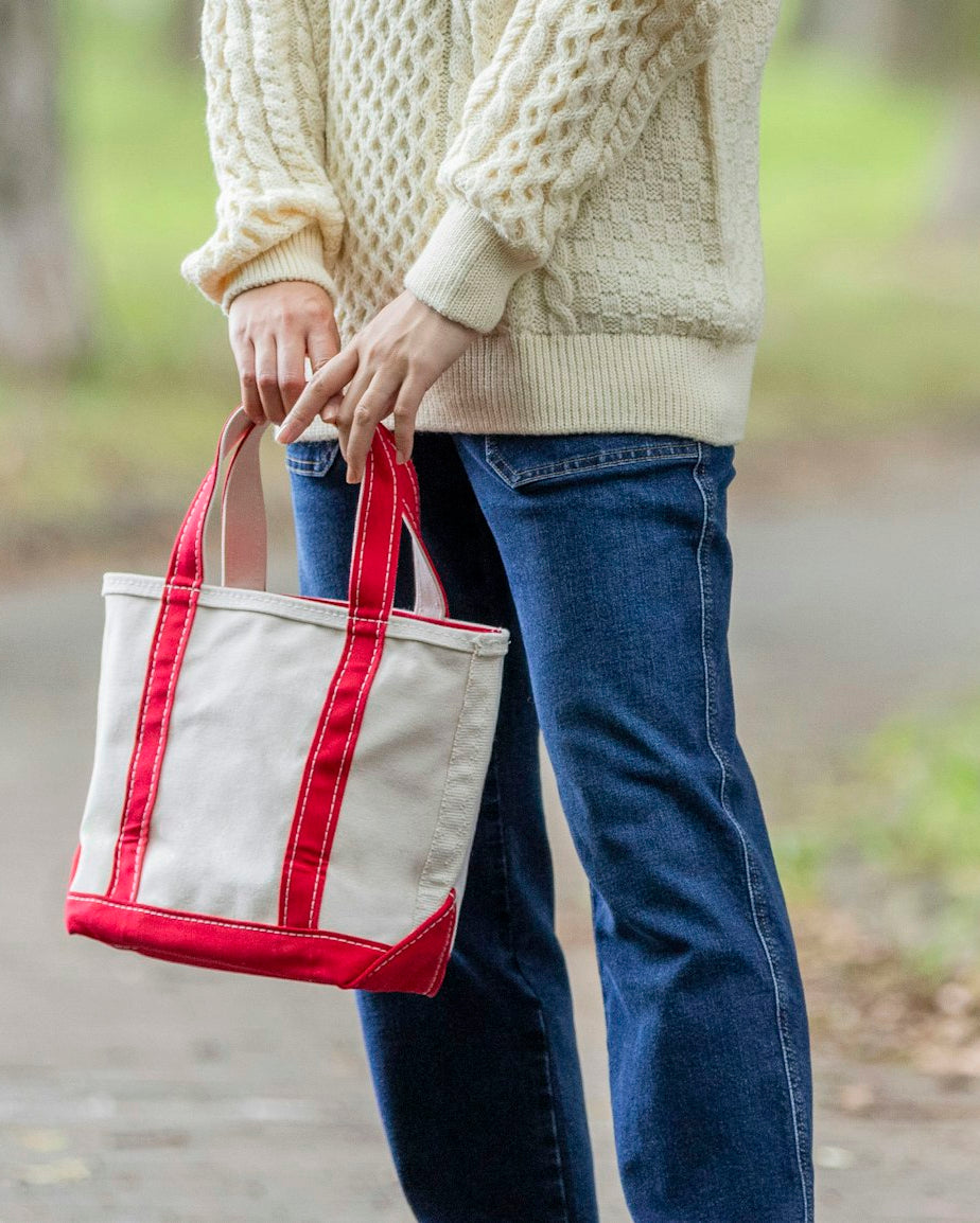 美國｜L.L.Bean Boat and Tote 24oz厚磅帆布托特包 S Size 共四色