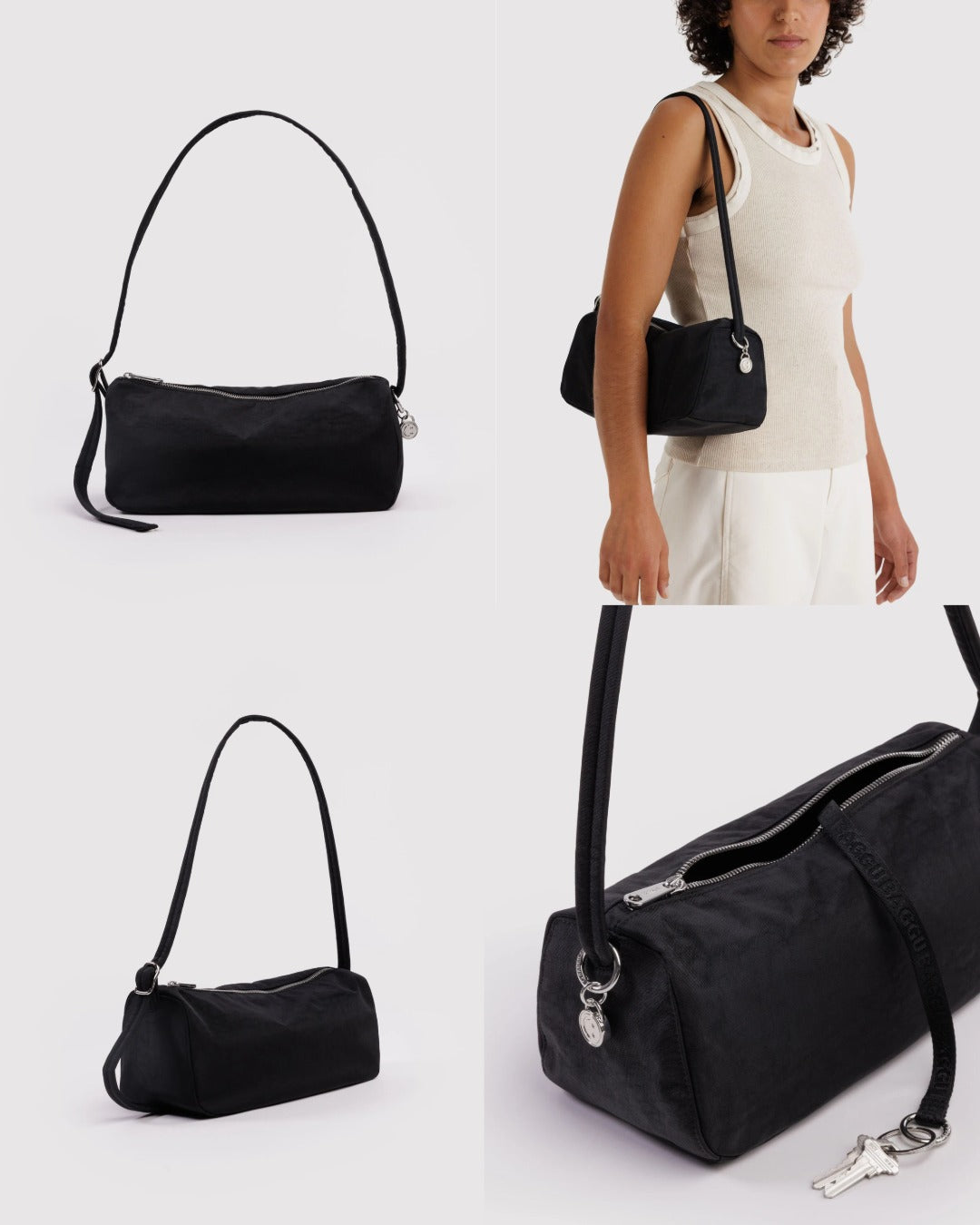 美國｜BAGGU Nylon Loaf Bag 吐司包 / 肩背包/ 輕量包 共四色
