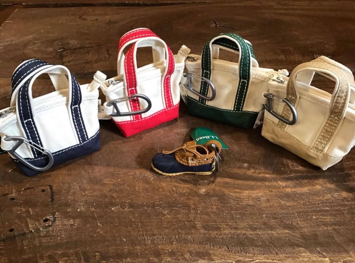 美國｜L.L.Bean Micro Boat and Tote 迷你帆布托特包 共六色