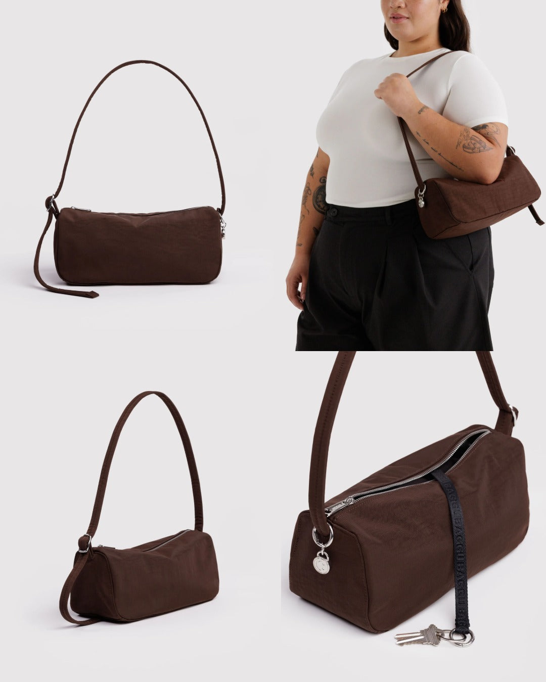 美國｜BAGGU Nylon Loaf Bag 吐司包 / 肩背包/ 輕量包 共四色