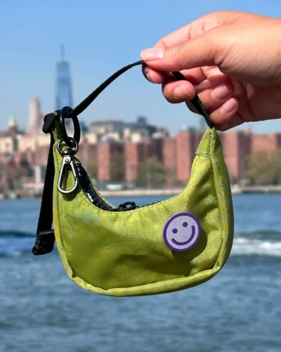 美國｜BAGGU Crescent Bag Charm 迷你彎月包 / 鑰匙包吊飾 共三色
