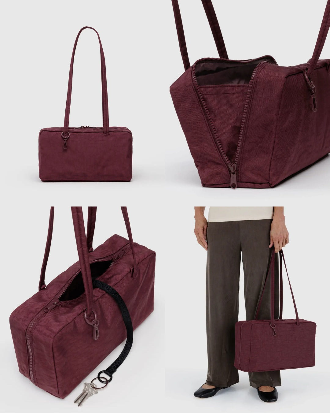 美國｜BAGGU Nylon Bowler Bag 保齡球包 / 波士頓包 / 輕量包 共六色