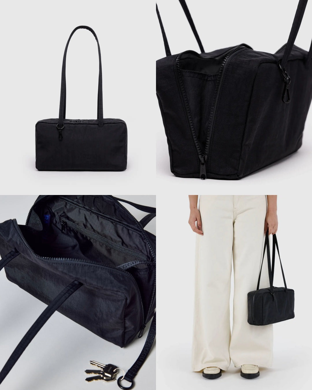美國｜BAGGU Nylon Bowler Bag 保齡球包 / 波士頓包 / 輕量包 共六色