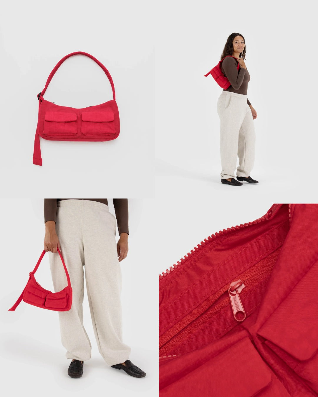 美國｜BAGGU Cargo Shoulder Bag Y2K 腋下包 / 肩背包 共四色