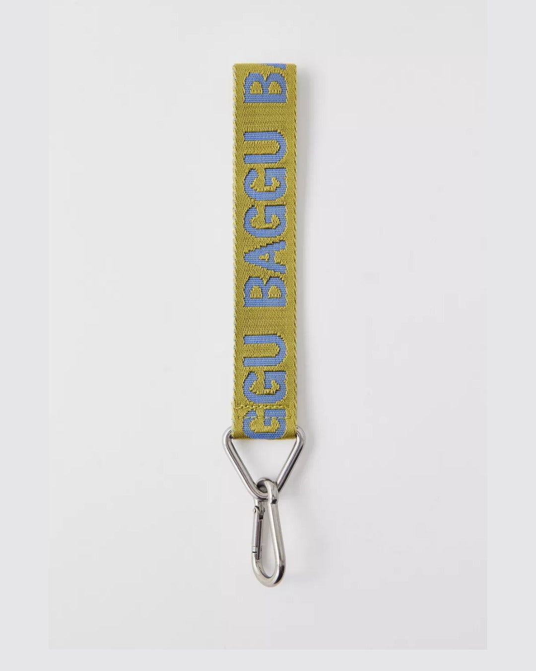 美國｜BAGGU Logo Keychain 織帶鑰匙圈 扣環吊飾 共三色