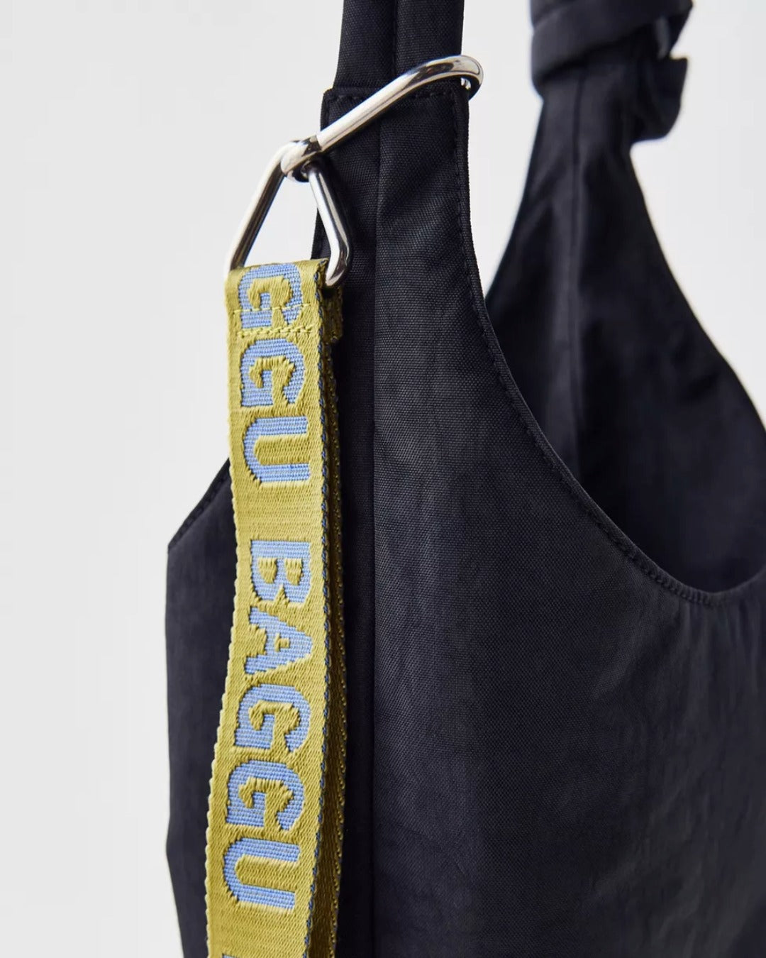 美國｜BAGGU Logo Keychain 織帶鑰匙圈 扣環吊飾 共三色