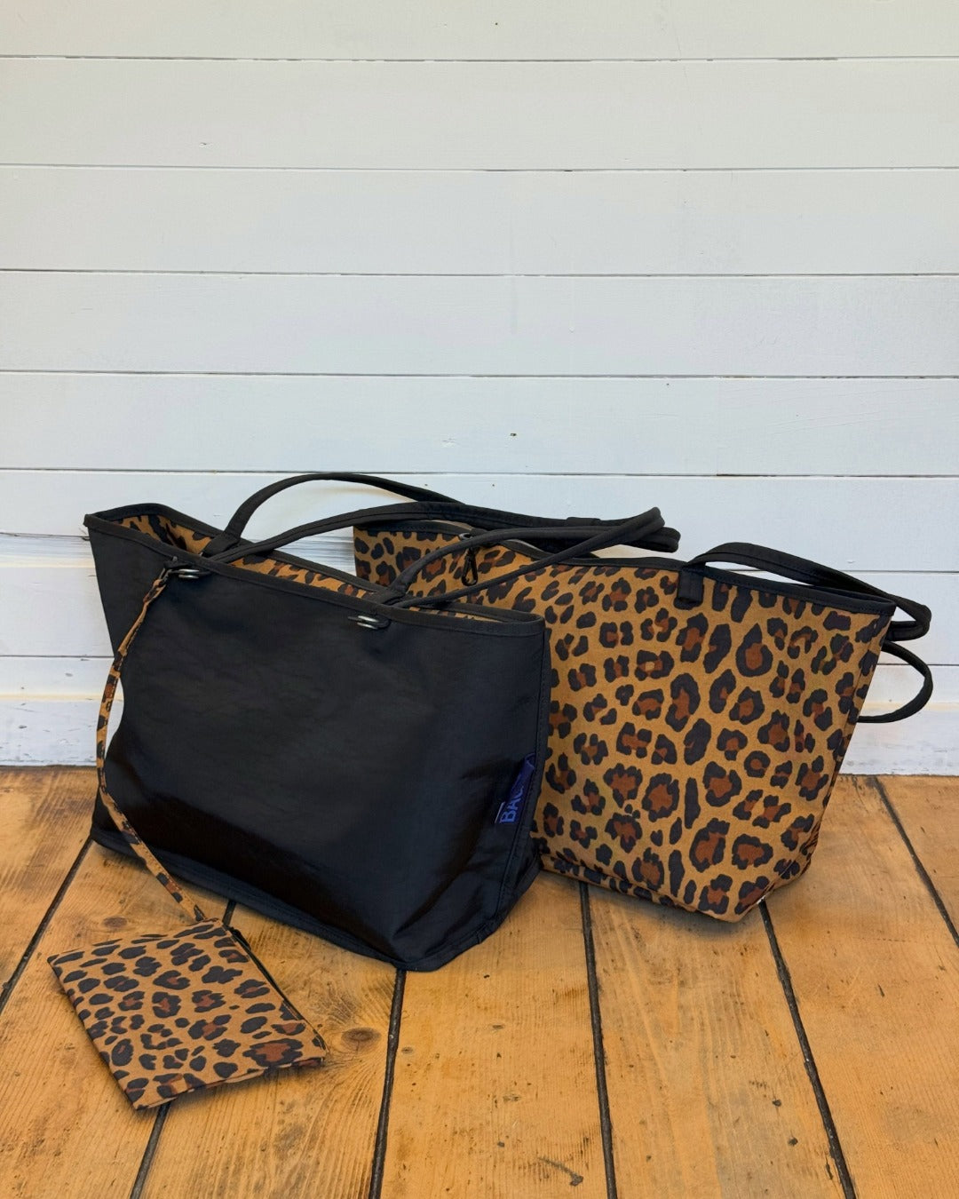 美國｜BAGGU Nylon Reversible Tote 雙面托特包 / 肩背包/ 子母包 M Size 共三色