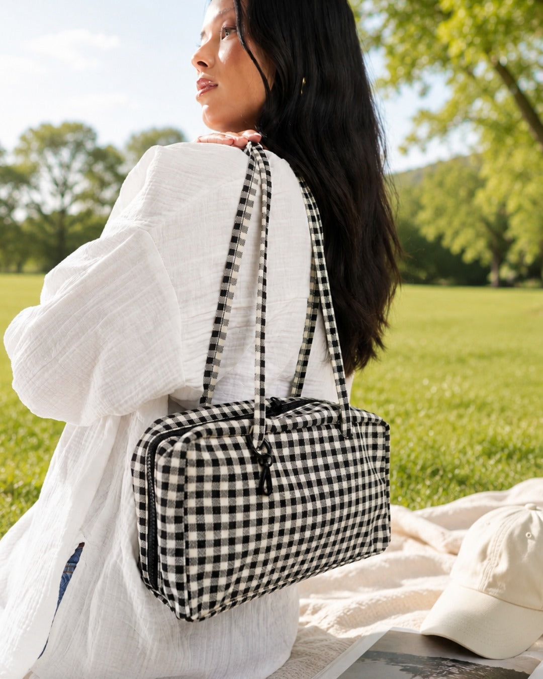 美國｜BAGGU Nylon Bowler Bag 保齡球包 / 波士頓包 / 輕量包 共八色