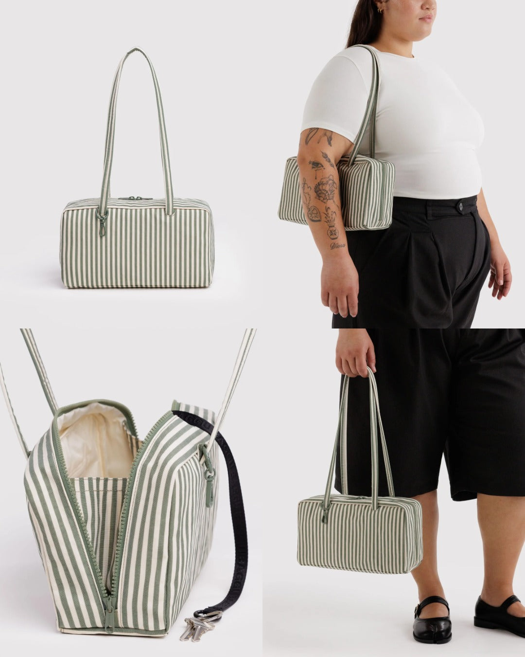 美國｜BAGGU Nylon Bowler Bag 保齡球包 / 波士頓包 / 輕量包 共八色