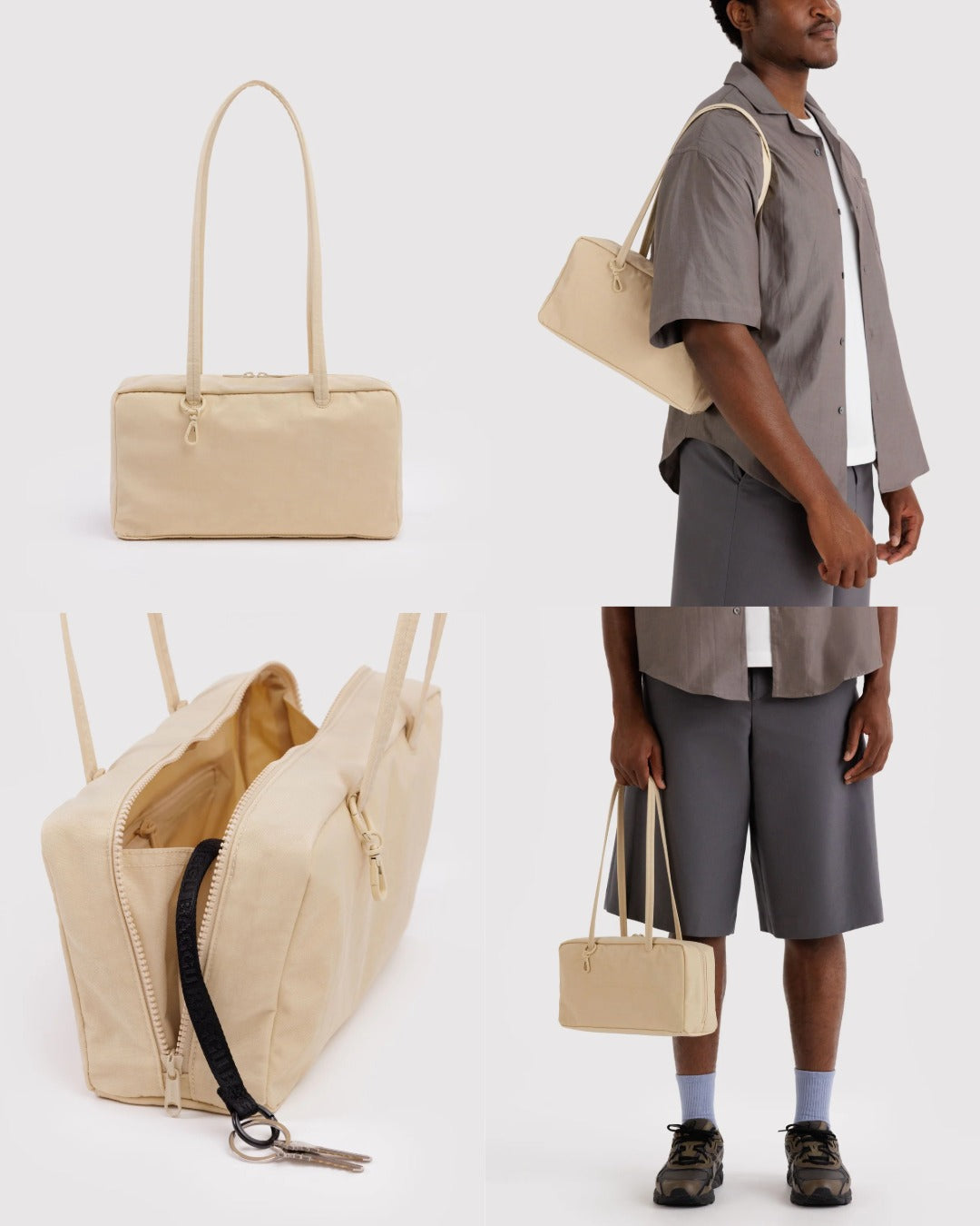 美國｜BAGGU Nylon Bowler Bag 保齡球包 / 波士頓包 / 輕量包 共八色