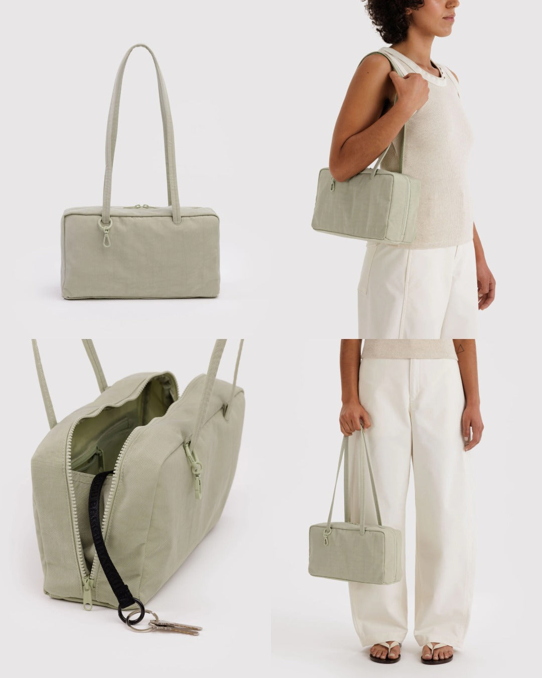 美國｜BAGGU Nylon Bowler Bag 保齡球包 / 波士頓包 / 輕量包 共六色