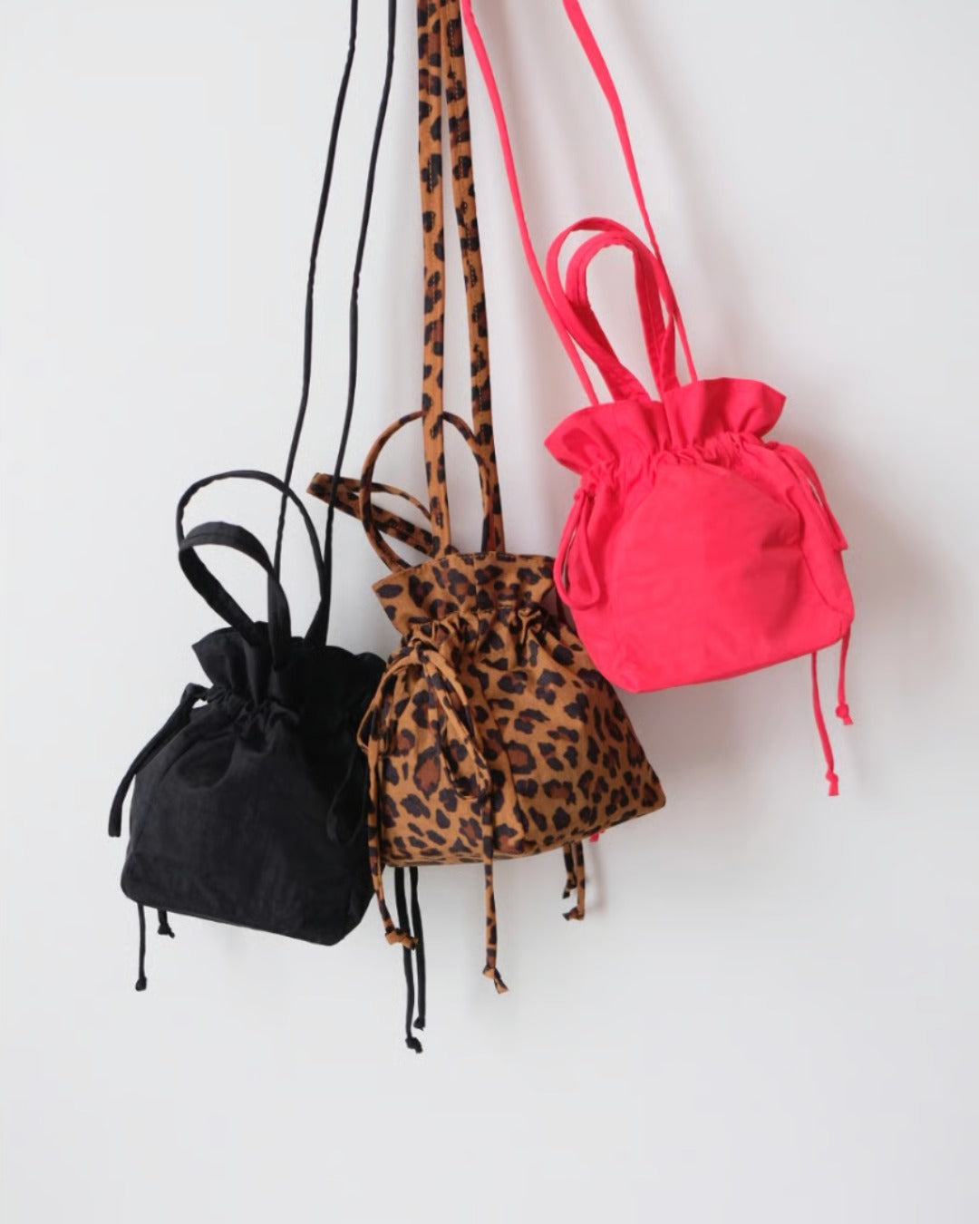 美國｜BAGGU Drawstring Bag 兩用束口水桶包 / 手提包 /  斜背包 共四色