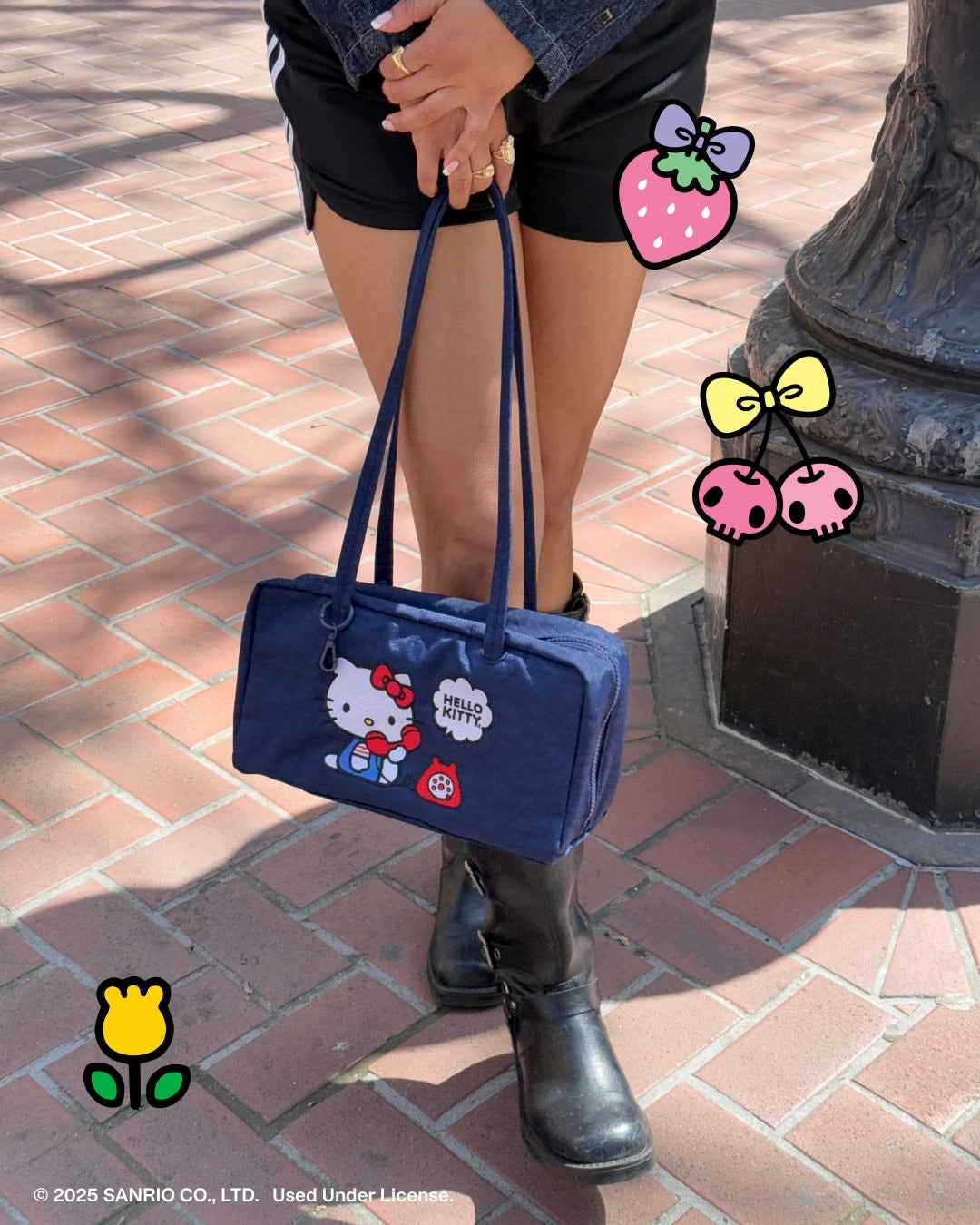 美國｜BAGGU x HELLO KITTY 三麗鷗聯名系列 保齡球包 / 彎月包 / 肩背包 / 環保購物袋 共五款