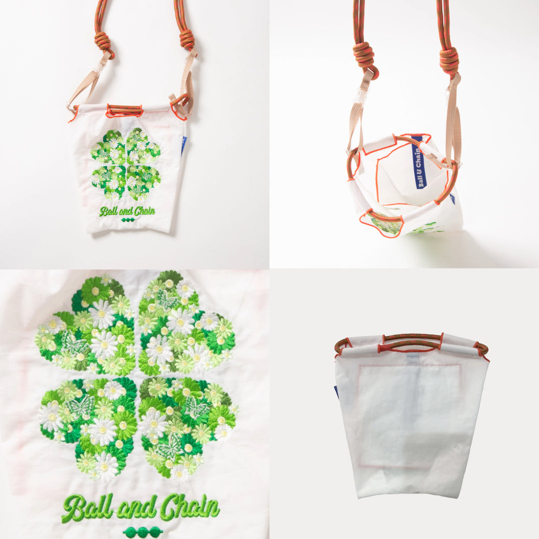 日本｜Ball&Chain 刺繡環保購物袋 藝術家聯名款 S Size 共三款