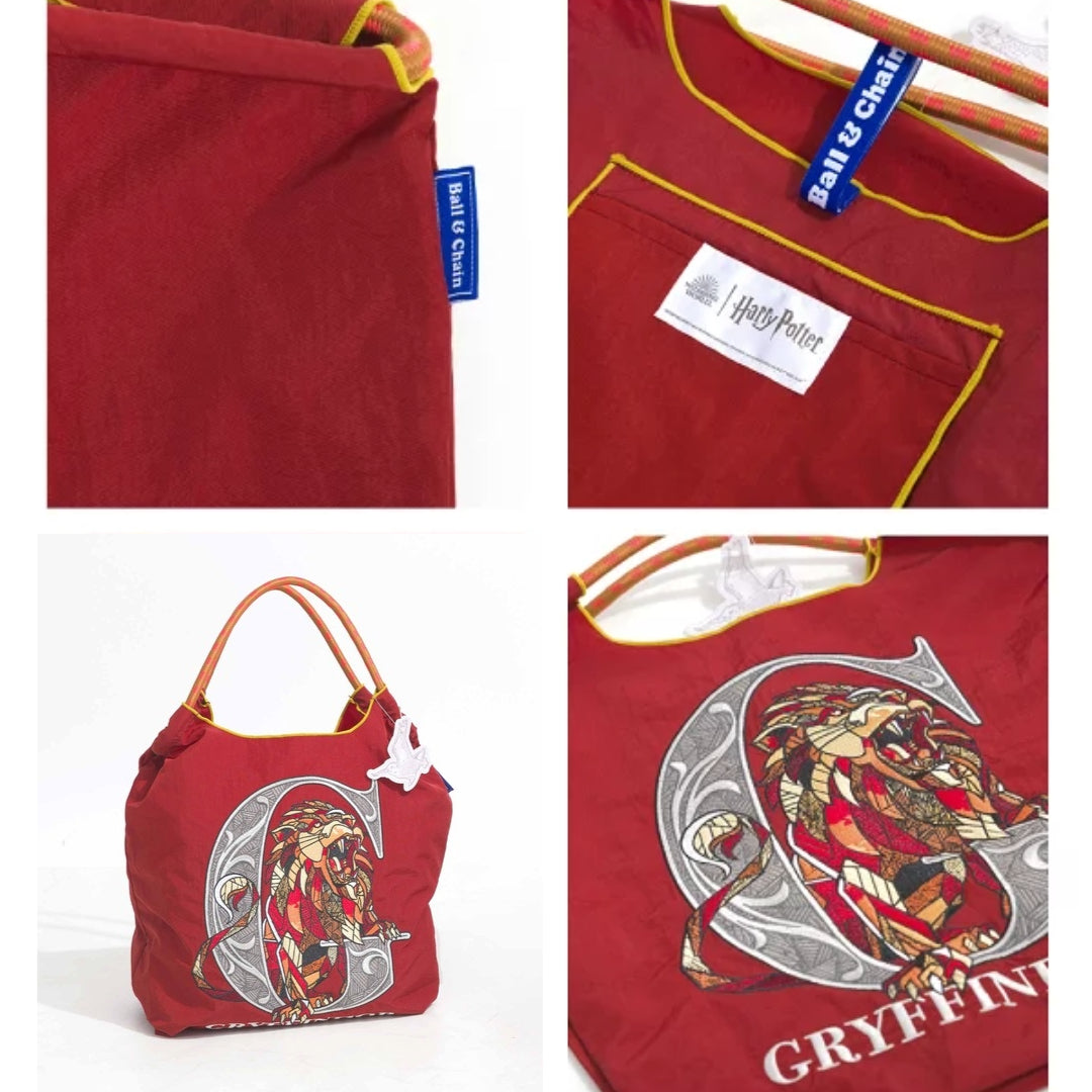 日本｜Ball&Chain x Harry Potter 哈利波特聯名 環保刺繡購物袋 L Size
