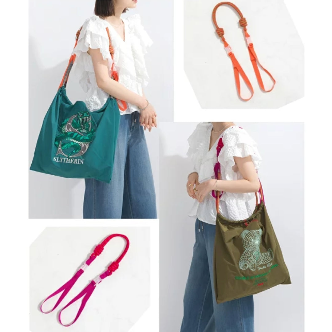 日本｜Ball&Chain 刺繡環保購物袋 專用肩帶/背帶 可調長度 共兩色