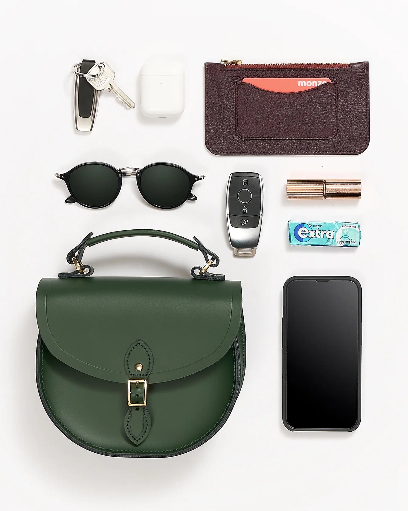 英國｜Cambridge Satchel 手工真皮劍橋包 Isla馬鞍包 斜背包 共三色
