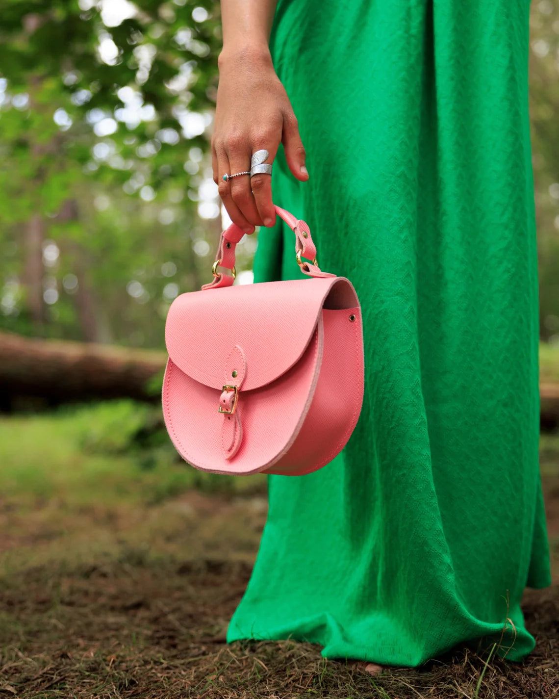 英國｜Cambridge Satchel 手工真皮劍橋包 Isla馬鞍包 斜背包 共三色