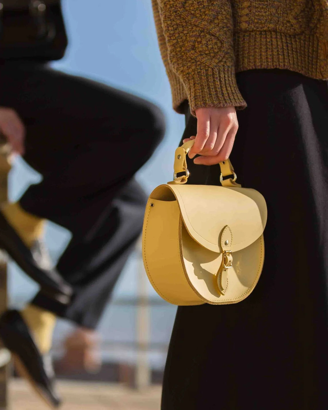 英國｜Cambridge Satchel 手工真皮劍橋包 Isla馬鞍包 斜背包 共三色