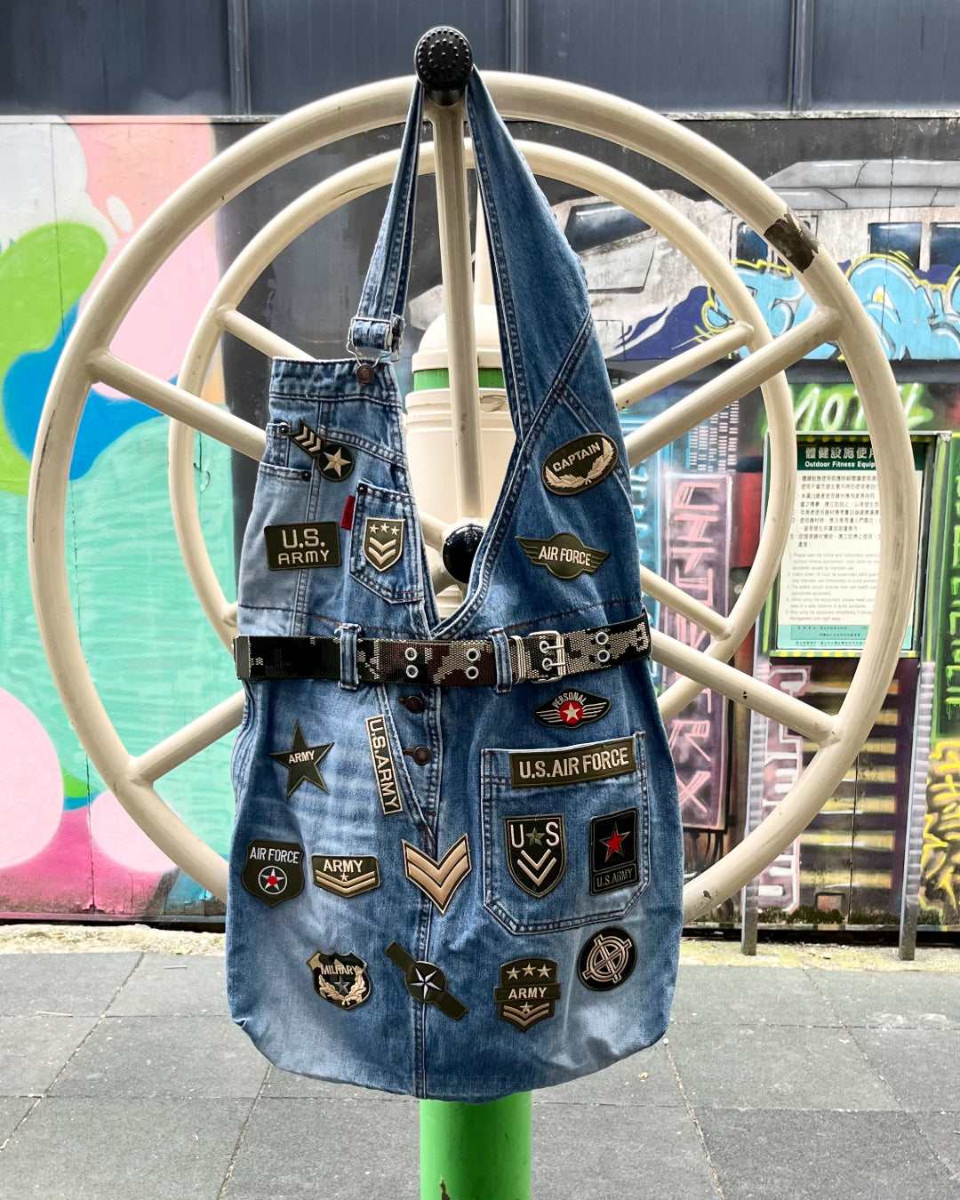 Remake Denim 手工改製單寧包 / 牛仔包 / 側背包 共兩款