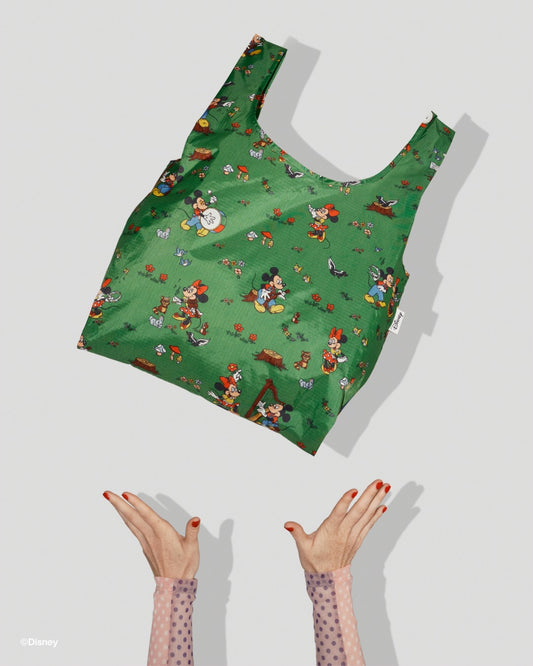 美國｜BAGGU x Disney 迪士尼聯名 Standard 時尚環保購物袋 可折疊 / 可肩背 共兩色