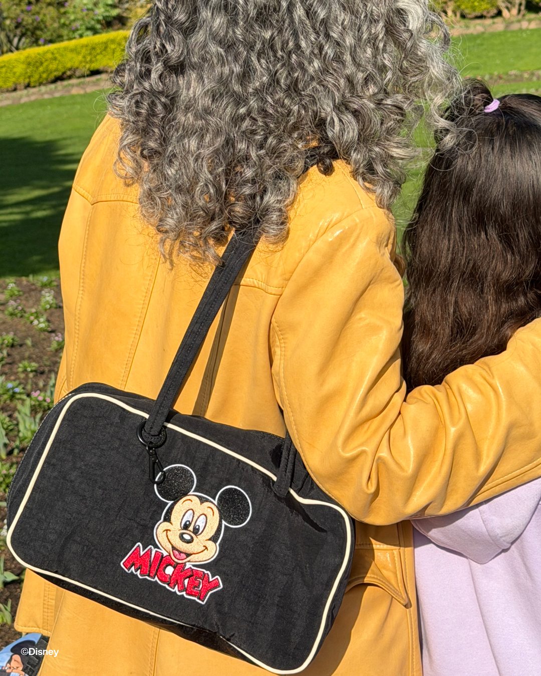 美國｜BAGGU × Disney 迪士尼聯名 Nylon Bowler Bag 保齡球包 / 肩背包 S Size
