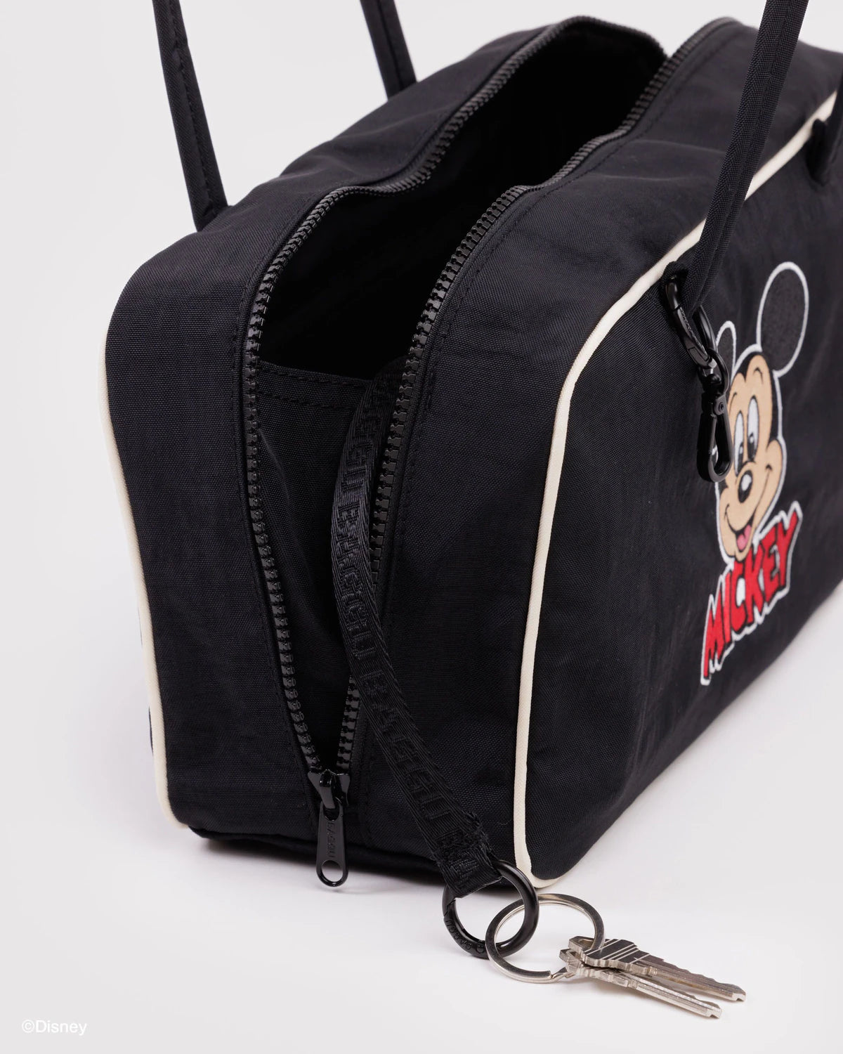 美國｜BAGGU × Disney 迪士尼聯名 Nylon Bowler Bag 保齡球包 / 肩背包 S Size
