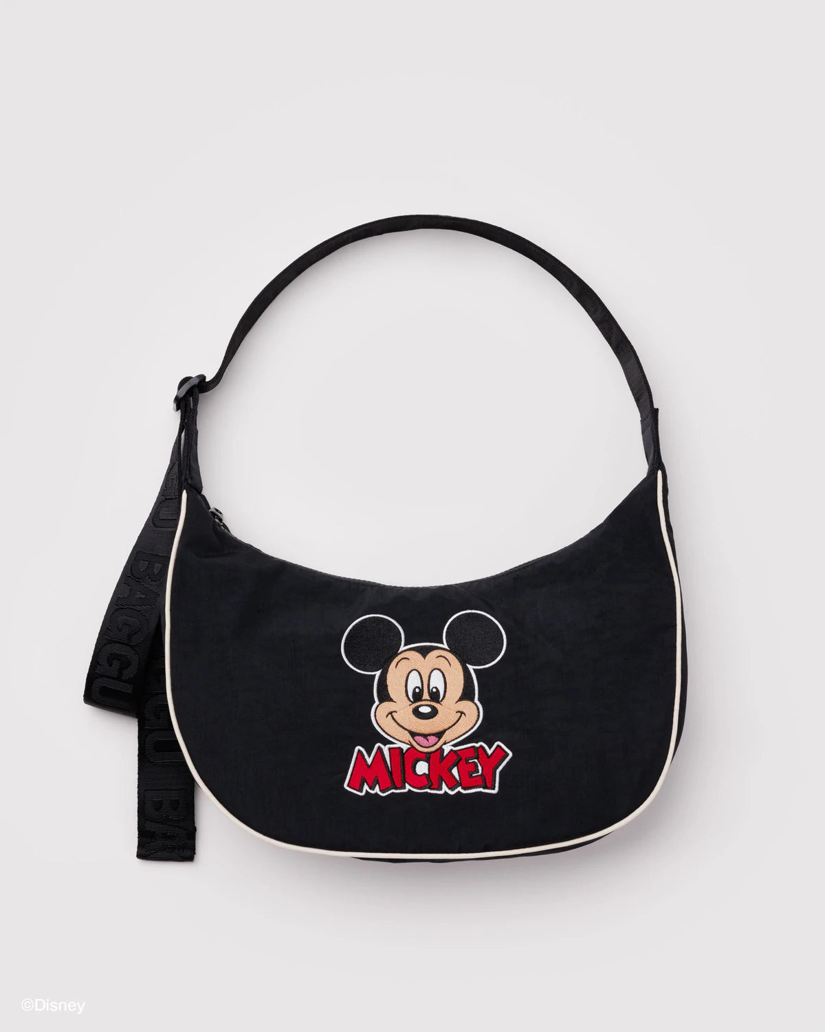 美國｜BAGGU x Disney 迪士尼聯名 Nylon Crescent Bag 彎月包 / 斜背包 M Size