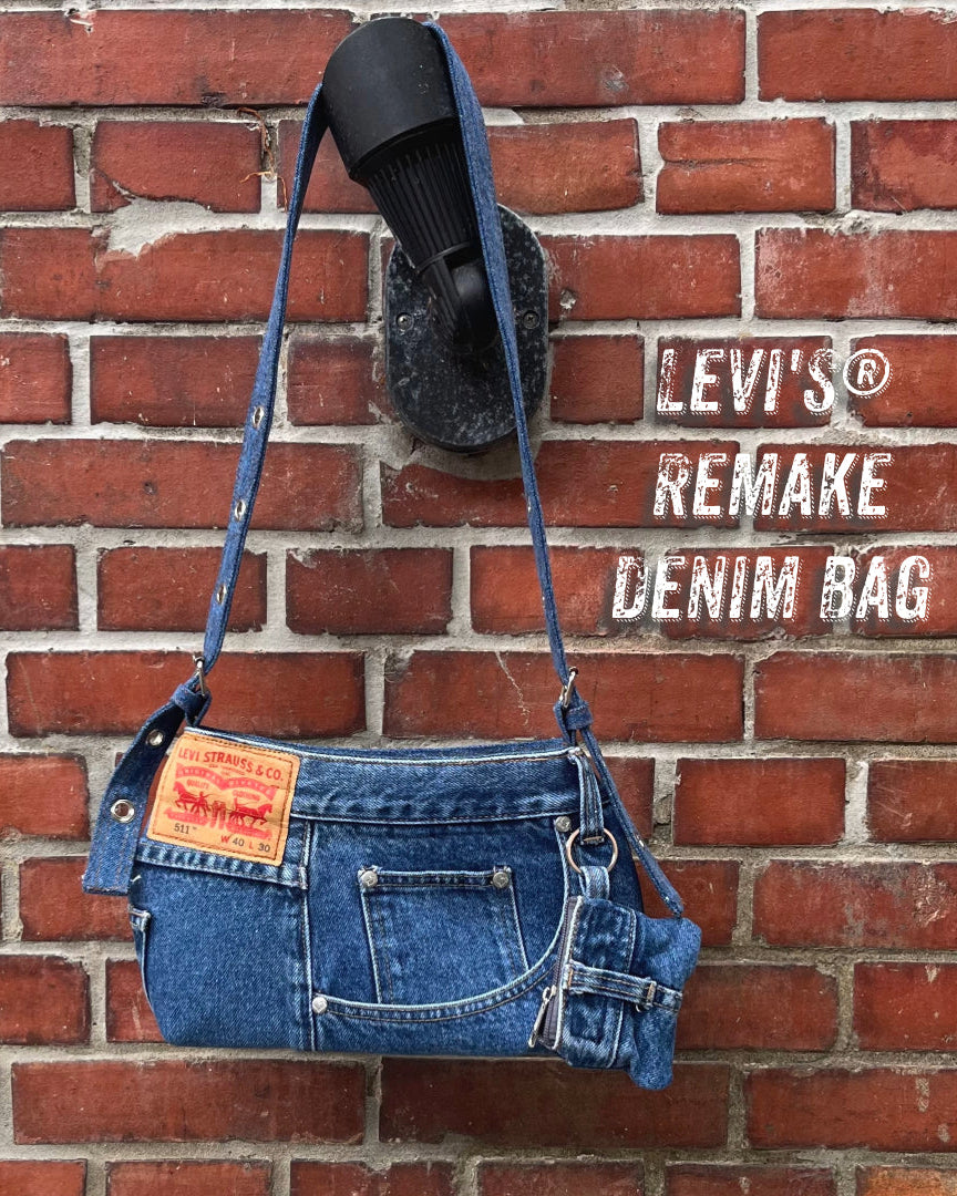 Remake Denim 手工改製LEVIS單寧包 / 牛仔包 / 斜背包 共兩款
