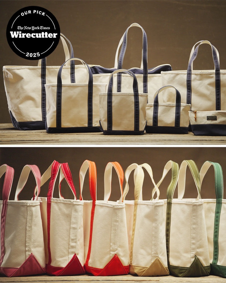 美國｜L.L.Bean Boat and Tote 24oz厚磅帆布托特包 S Size 共五色